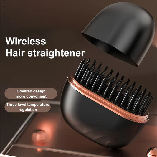 Portable Heat Hair Brush