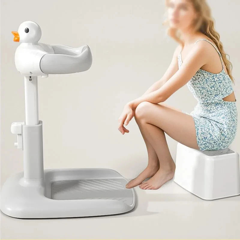 "Tiny Feet, Happy Bath – Foldable Baby Shower Stand"