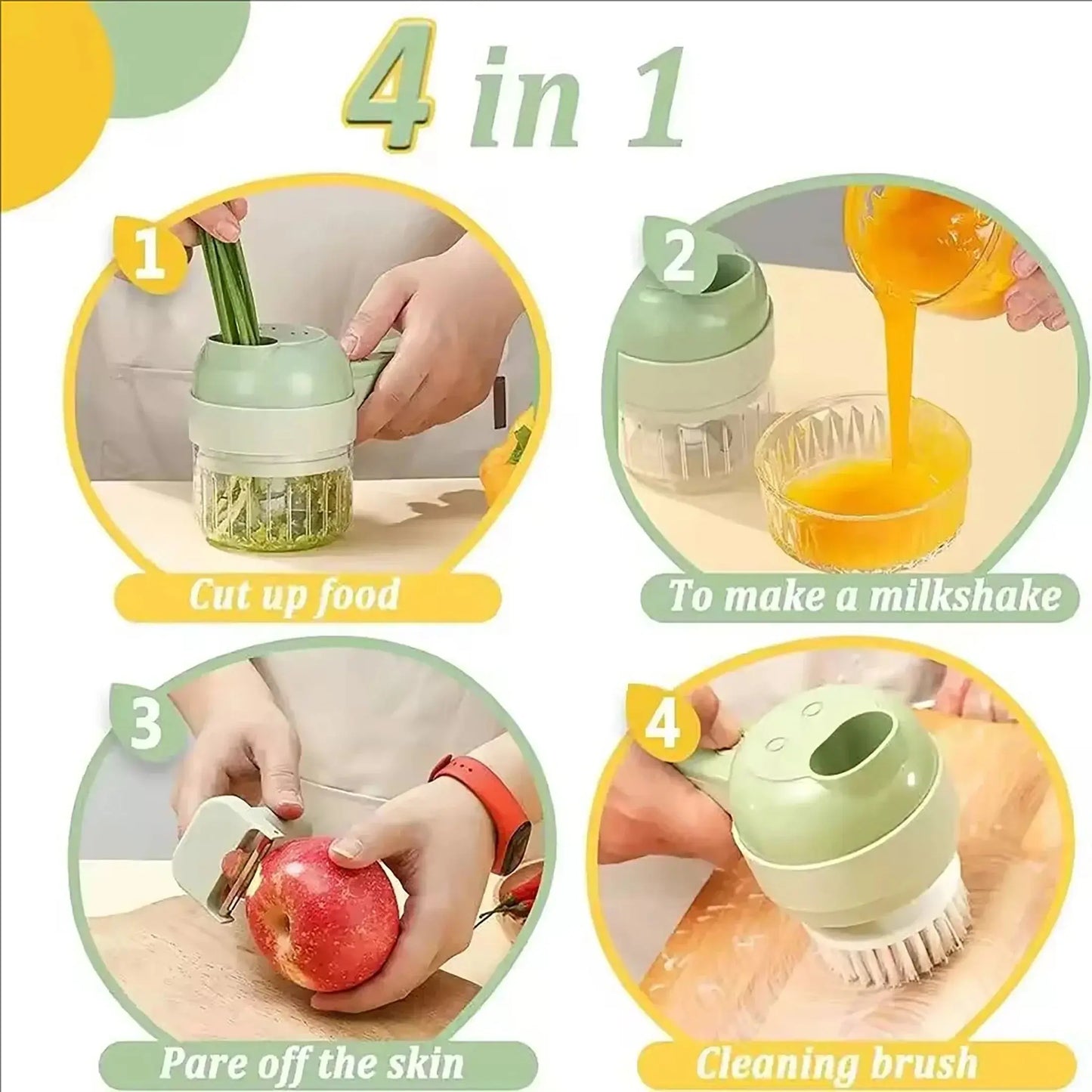 MiniChef Wireless – Smart Vegetable Chopper Theclickonline.com