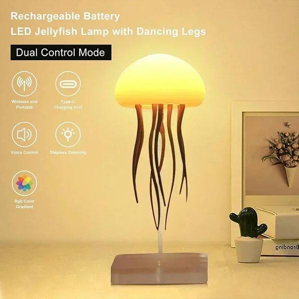 Silent Jellyfish Night Light