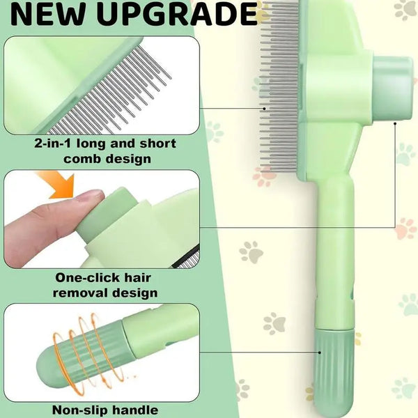 Easy Clean Pet Grooming Brush