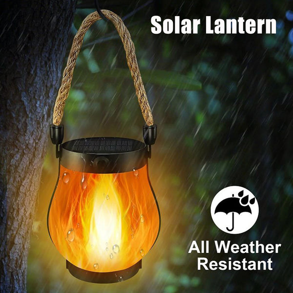 Solar Flame Camp Lantern