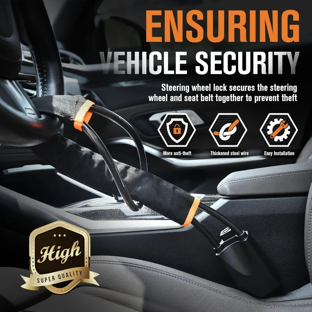 Anti Theft Steering Wheel Lock