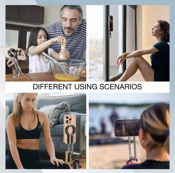 MagFold Carabiner Phone Stand