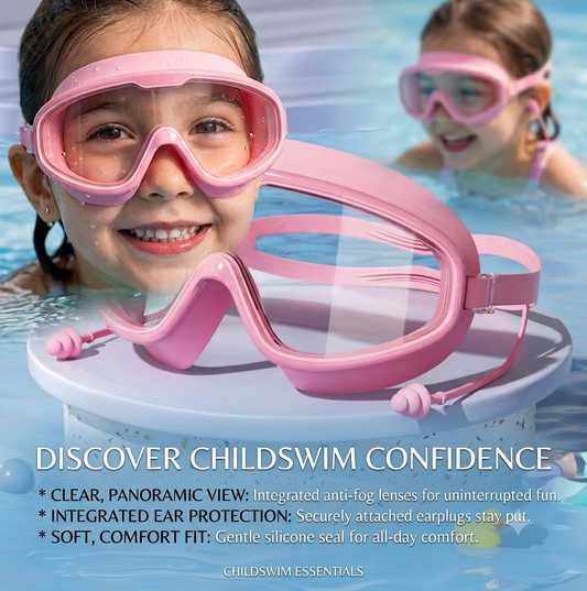Kids Anti-fog Swimming Goggles