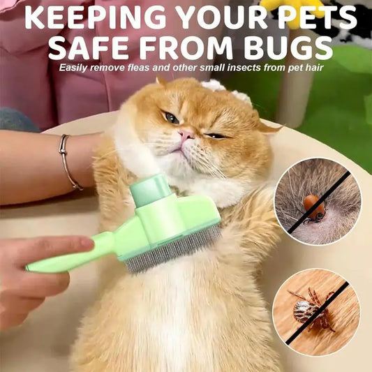 Easy Clean Pet Grooming Brush
