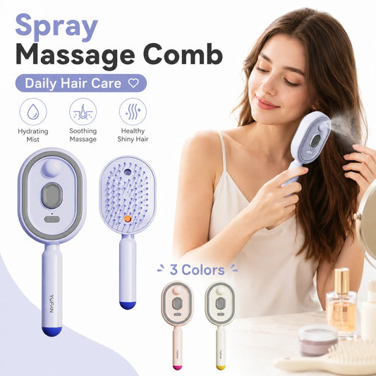 Electric Air Cushion Massage Spray Comb