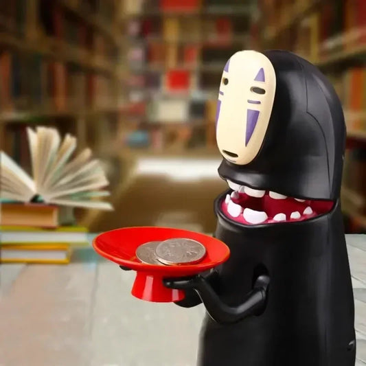 No Face Man Coin Bank