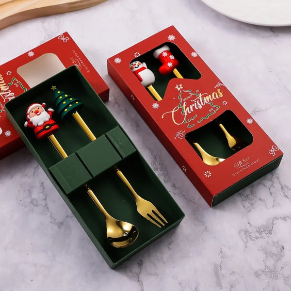Festive Holiday Utensil Set